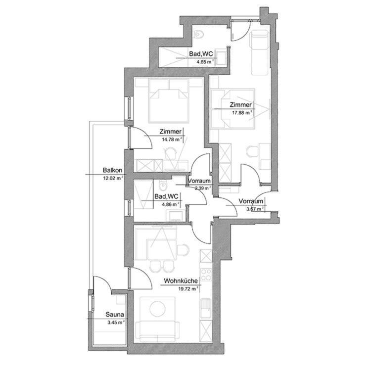 Unser Hoamat Appartement Pichl  Bagian luar foto